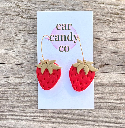 Strawberry Hoops