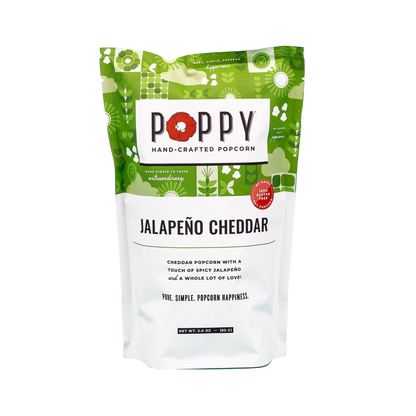 Poppy Handcrafted Popcorn - Jalapeño Cheddar