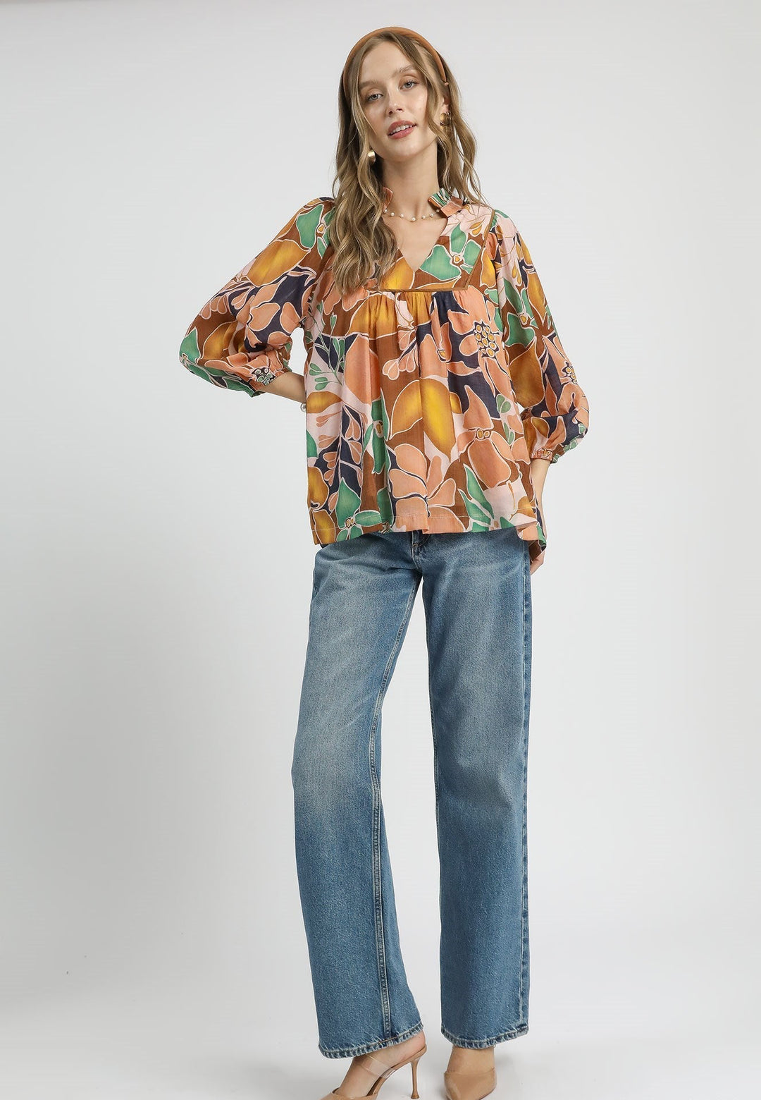 Floral Print Blouse