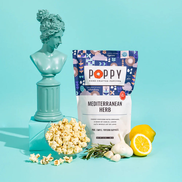 Poppy Handcrafted Popcorn - Mediterranean Herb