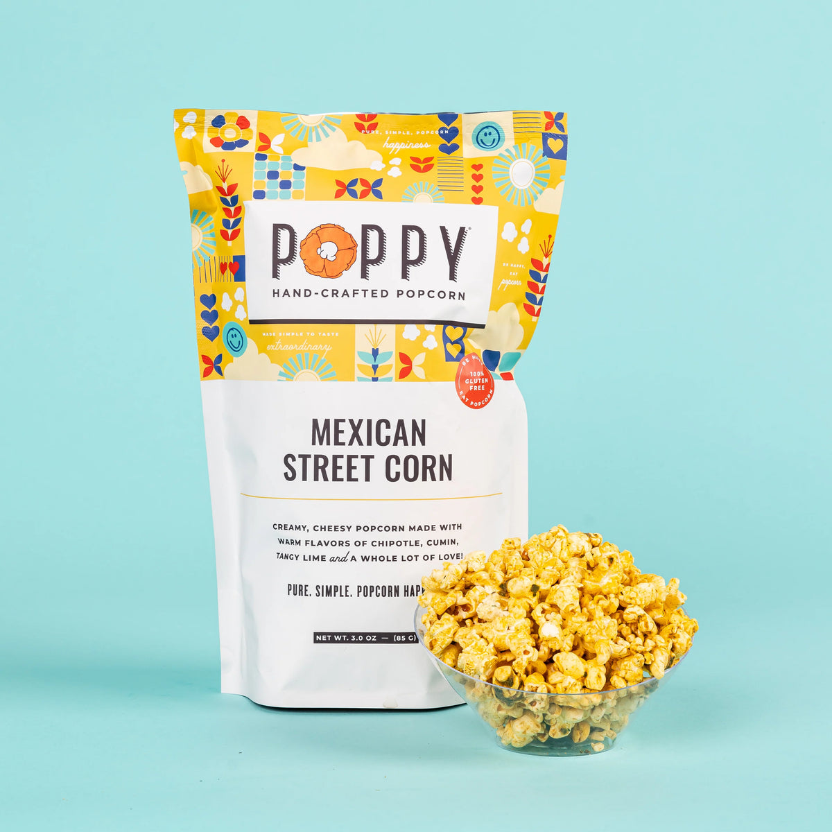 Poppy Handcrafted Popcorn - Mexican Street Corn
