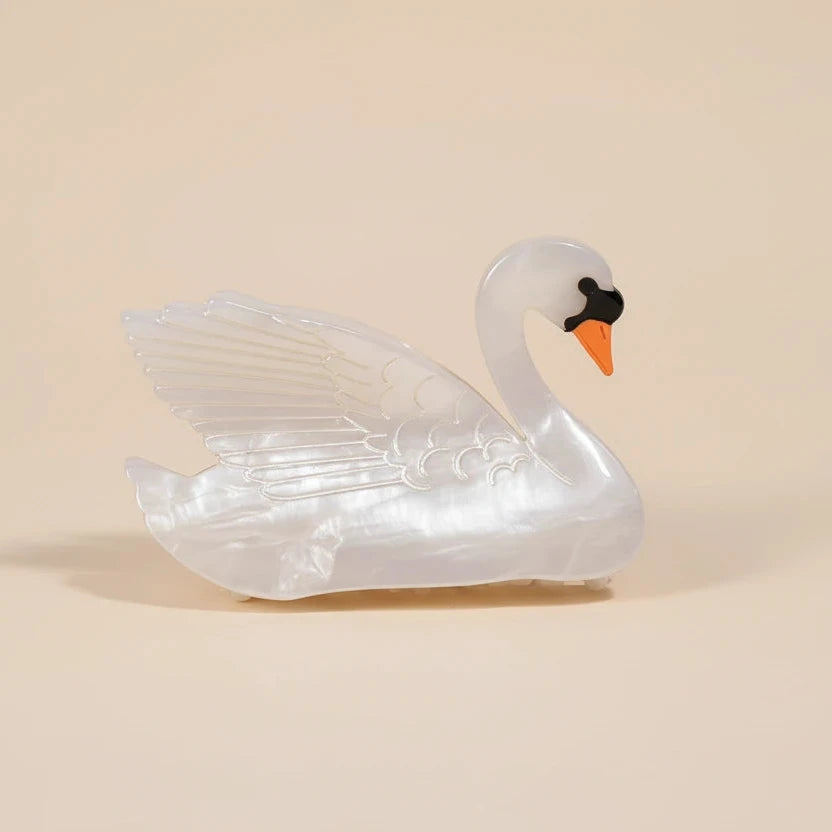 Swan Hair Clip