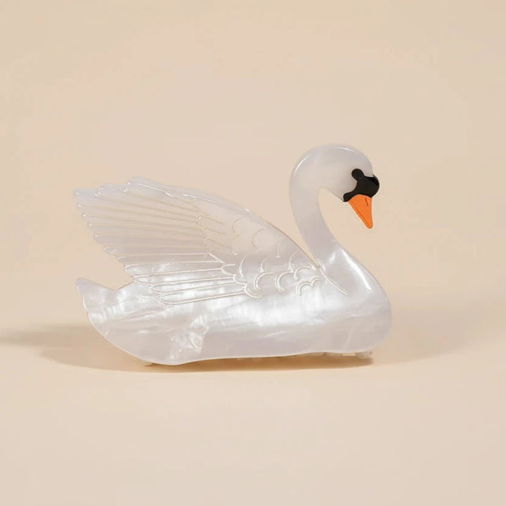 Swan Hair Clip