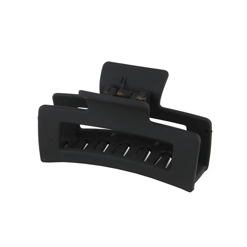 3.5" Matte Rectangle Hair Claw