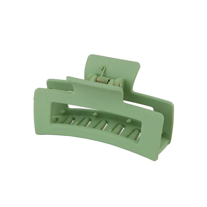 3.5" Matte Rectangle Hair Claw