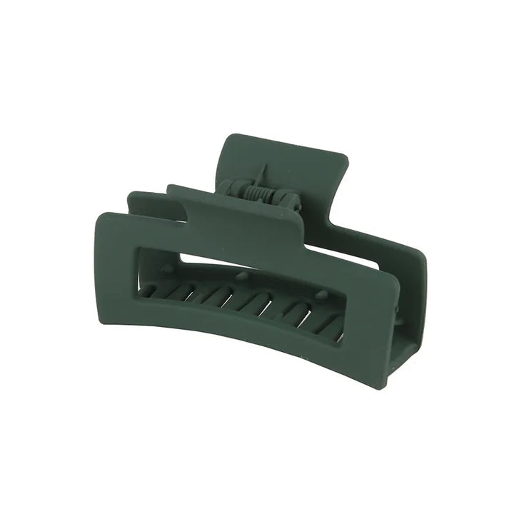 3.5" Matte Rectangle Hair Claw