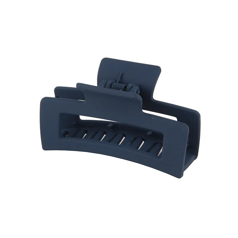 3.5" Matte Rectangle Hair Claw