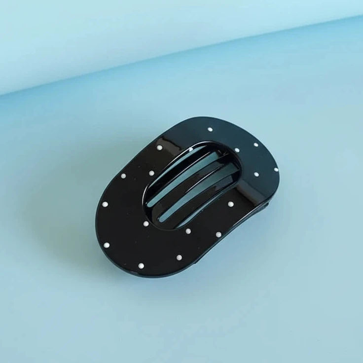 Dainty Dot Flat Hair Claw