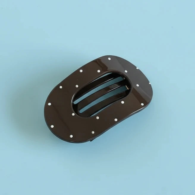 Dainty Dot Flat Hair Claw