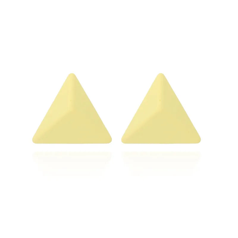 Oversized Pastel Pyramid Studs