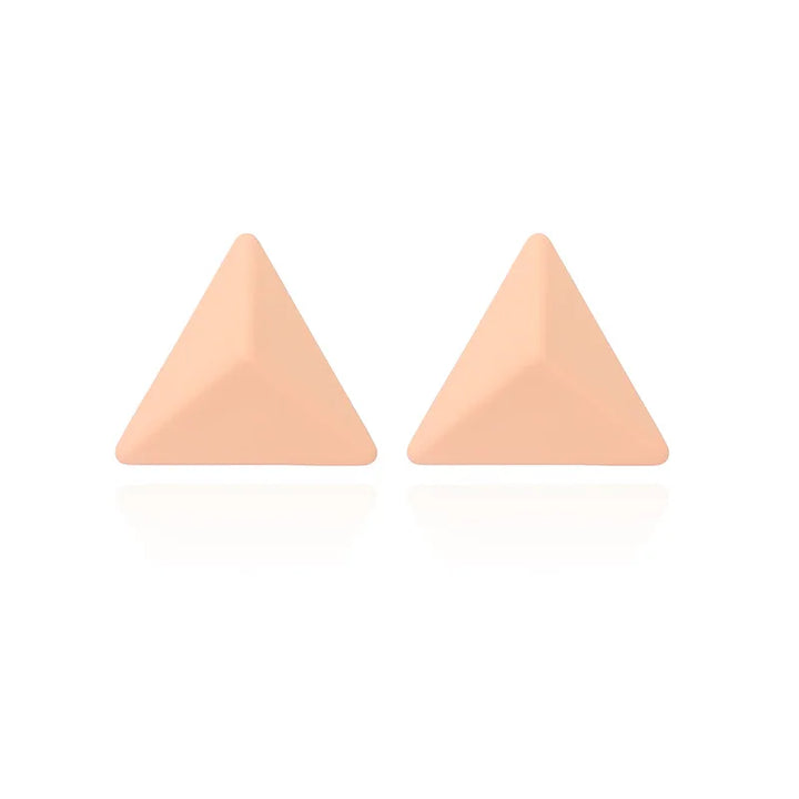 Oversized Pastel Pyramid Studs