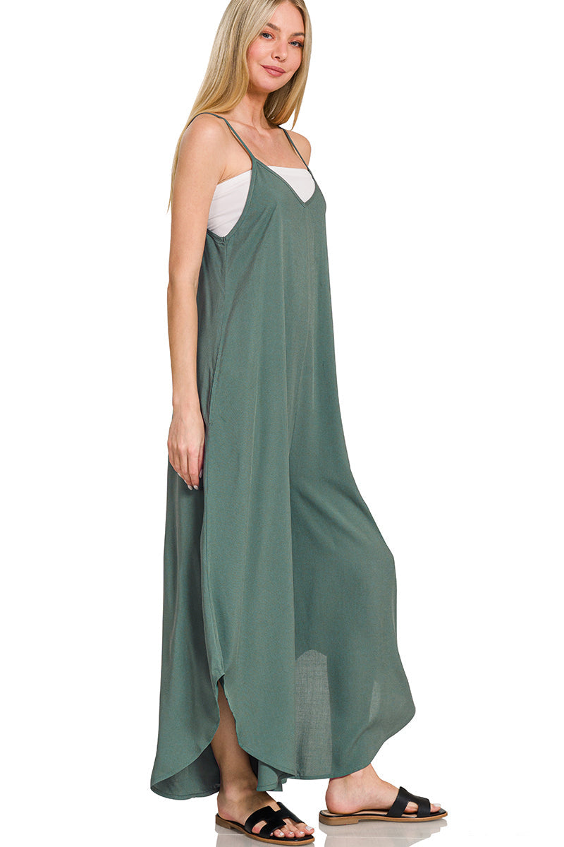 Wide Leg Summer Jumpsuit
