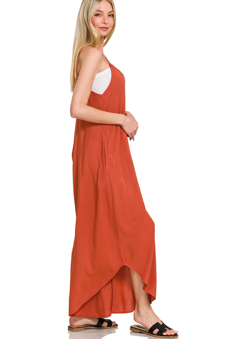 Wide Leg Summer Jumpsuit