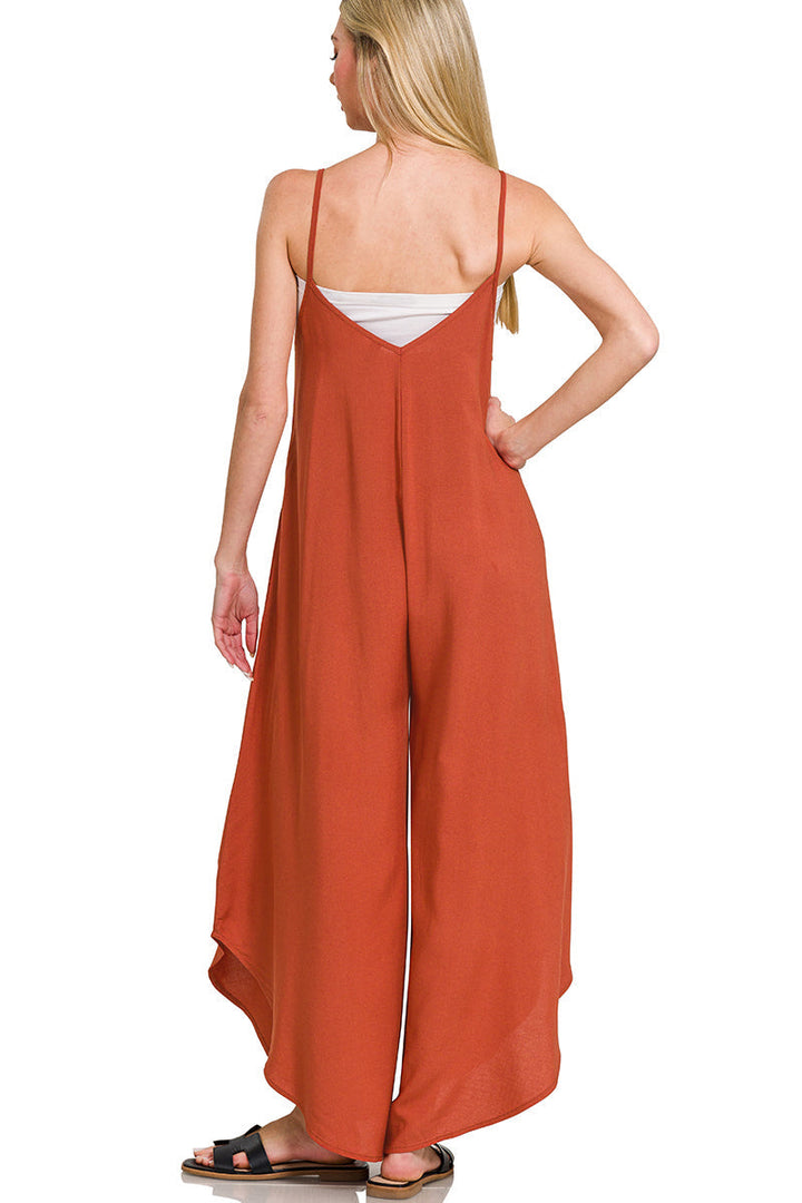 Wide Leg Summer Jumpsuit