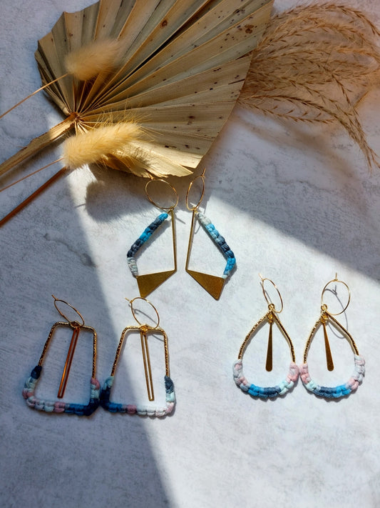 Ready Set Bloom Macramé Earrings