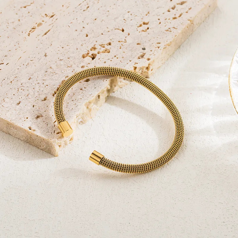 Gold Band Bracelet