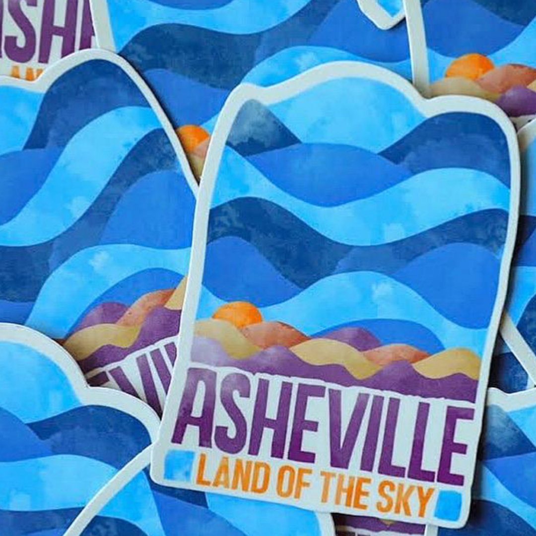 Land Of The Sky Sticker