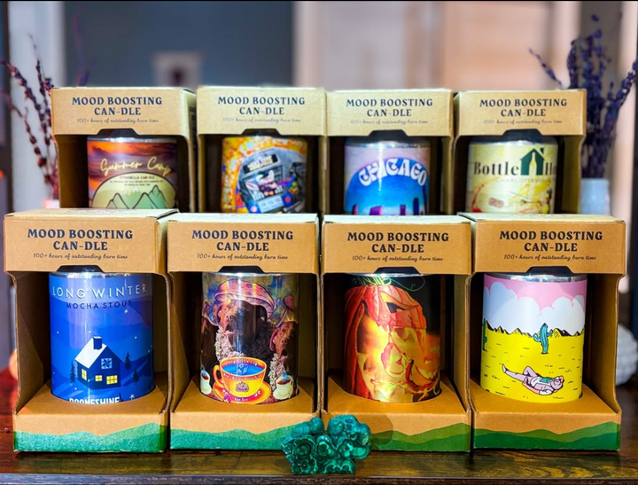 Mood Boosting Beer Can-dle