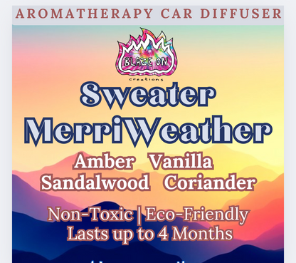 Essential Oil Car Diffuser
