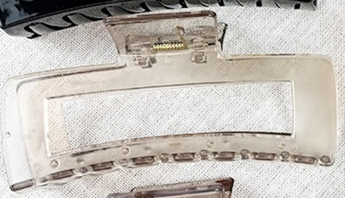 5" Rectangle Hair Clip