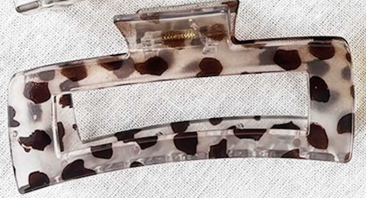 5" Rectangle Hair Clip
