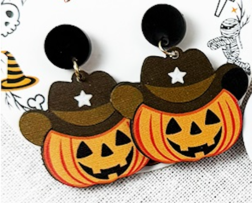Western Theme Halloween Dangle