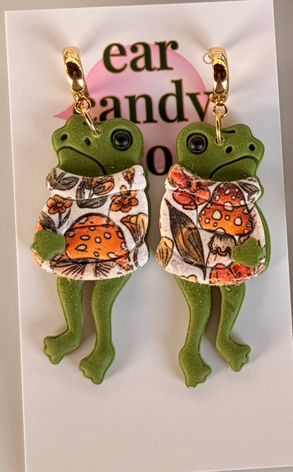 Mr. Toad Earrings