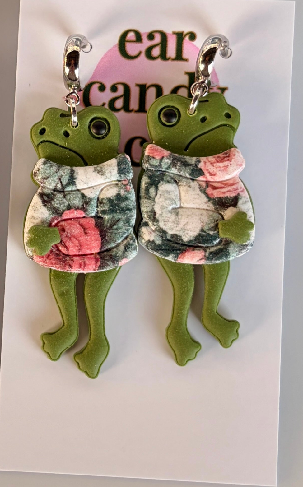 Mr. Toad Earrings