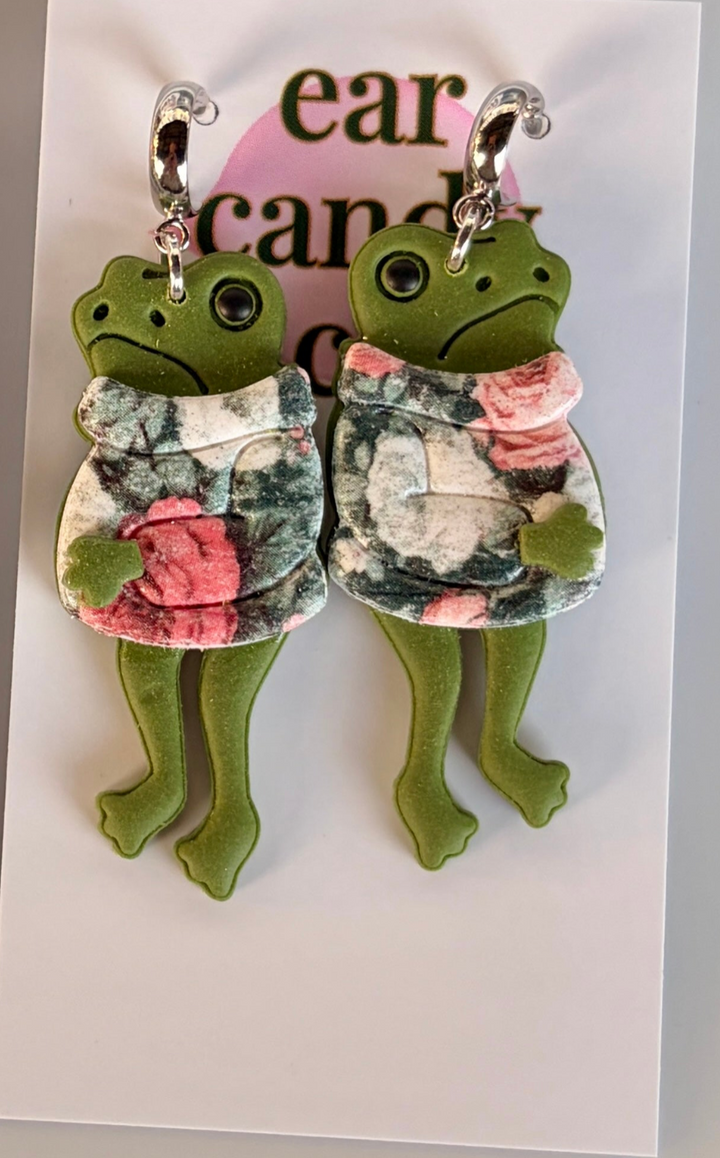 Mr. Toad Earrings