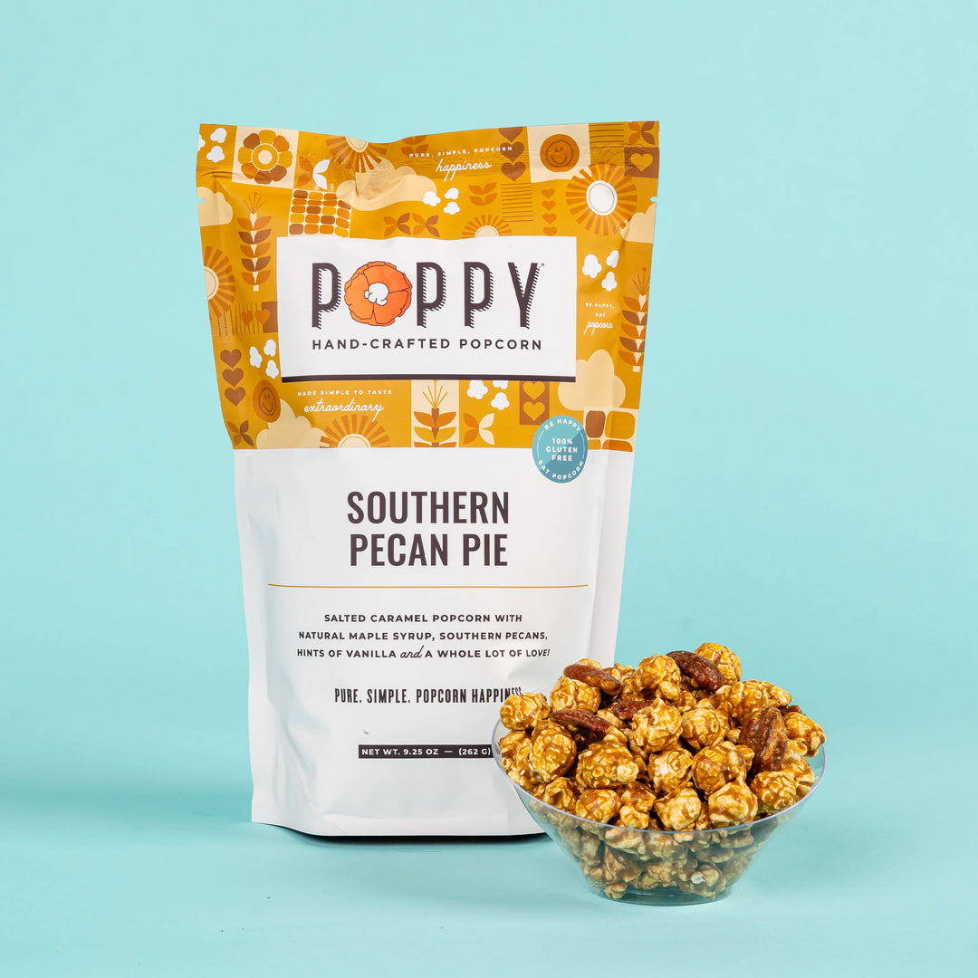Poppy Handcrafted Popcorn - Southern Pecan Pie