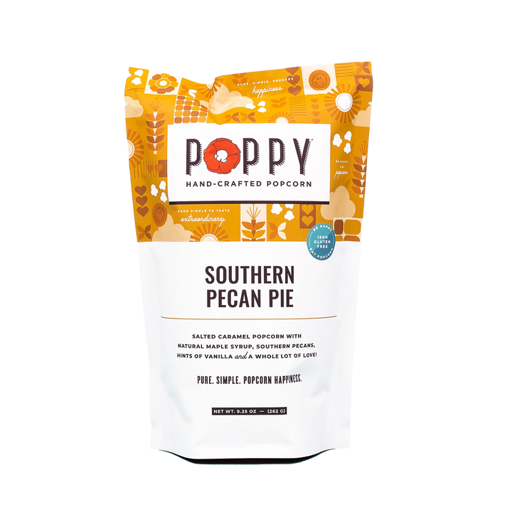 Poppy Handcrafted Popcorn - Southern Pecan Pie