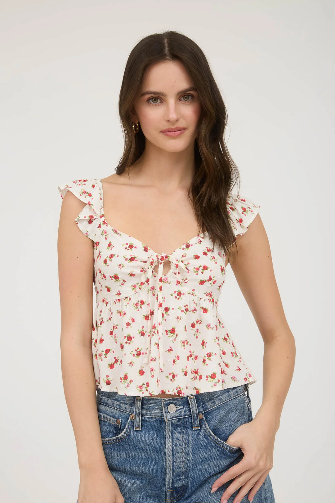 Cropped Sweetheart Top