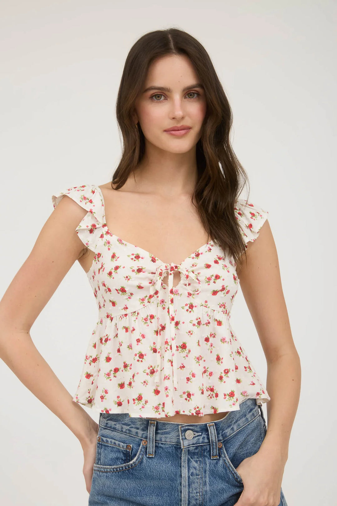 Cropped Sweetheart Top
