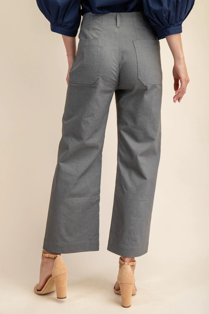 High Rise Capri Pants