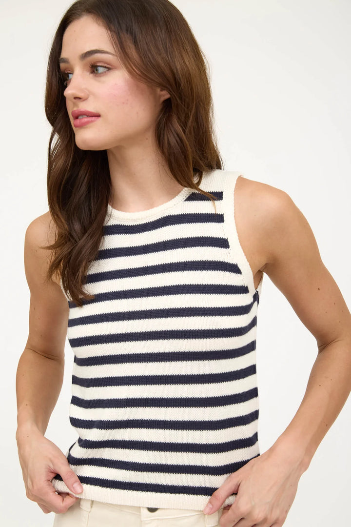 Striped Knit Top