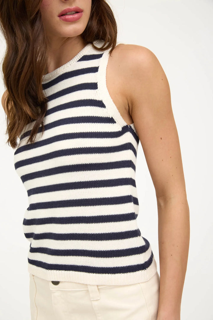 Striped Knit Top