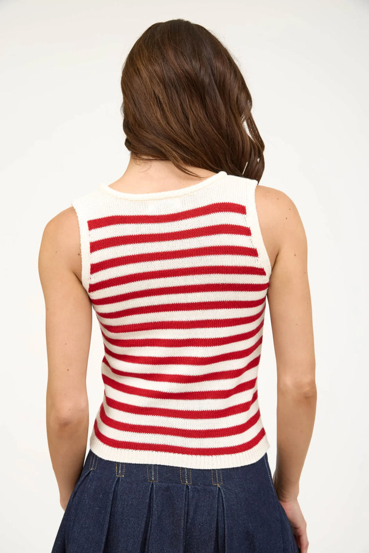 Striped Knit Top