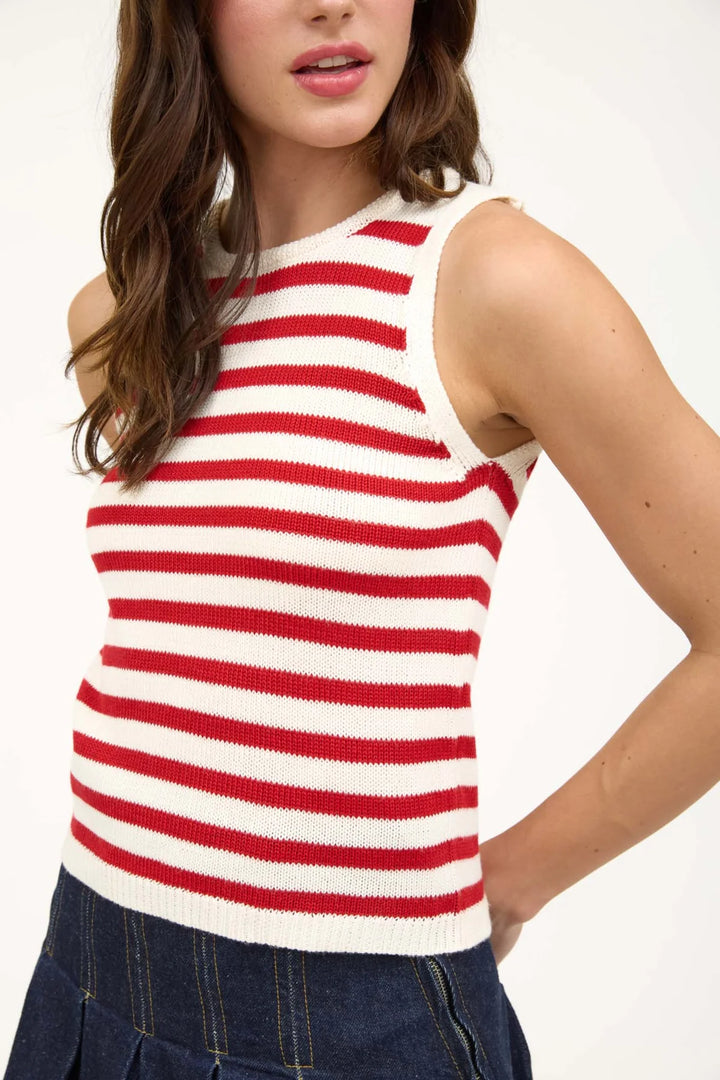 Striped Knit Top
