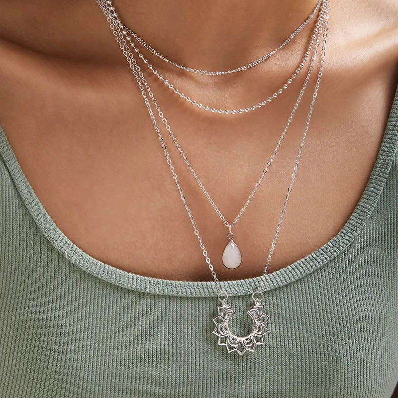 4 Layer Inner Peace Necklace