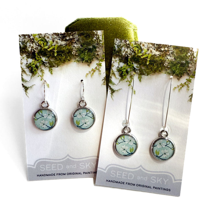 Seed & Sky 'Dogwood Branch' Earrings