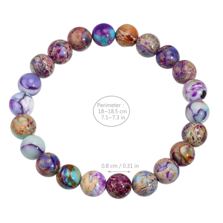 Emperor Stone Stretch Bracelet