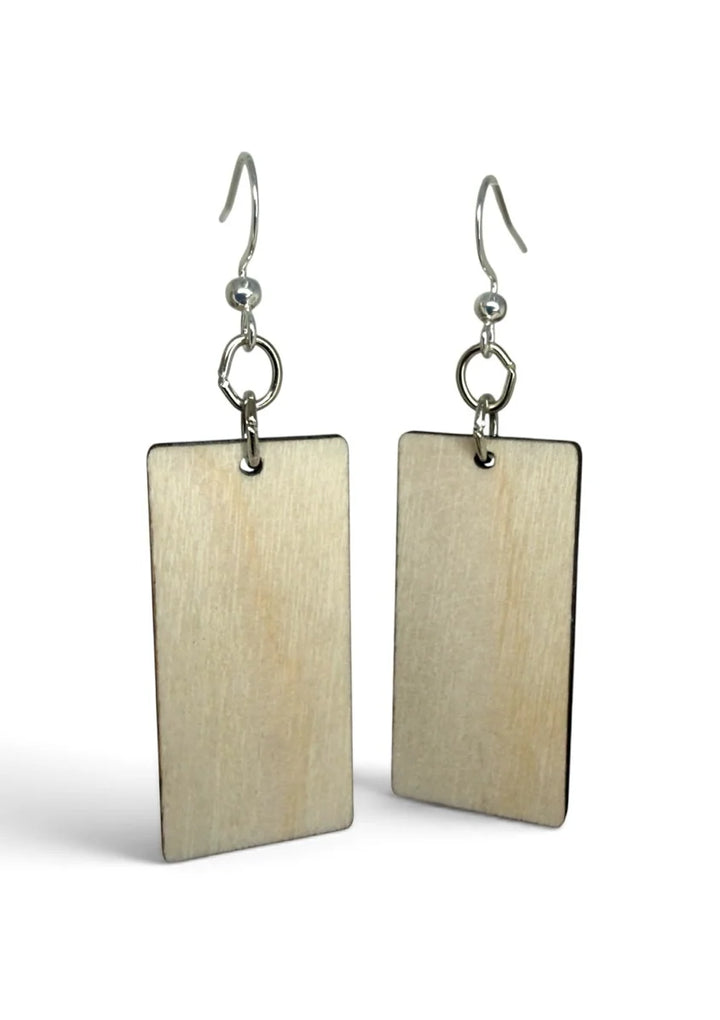 Jack-o-Lantern Wildflower Earrings