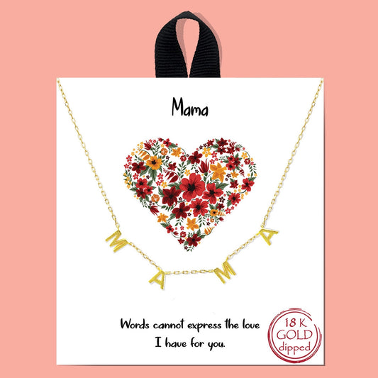 MAMA Station Necklace