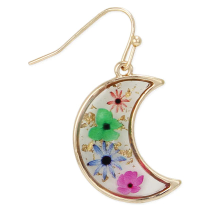 Pressed Flowers Earring Collection