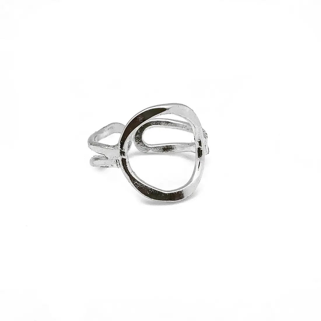 Anju Adjustable Brass Ring
