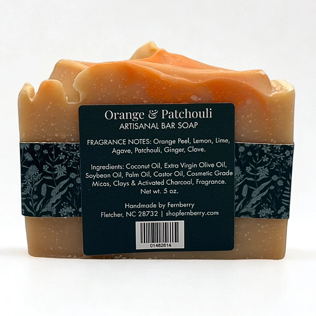 Orange + Patchouli - Artisanal Bar Soap