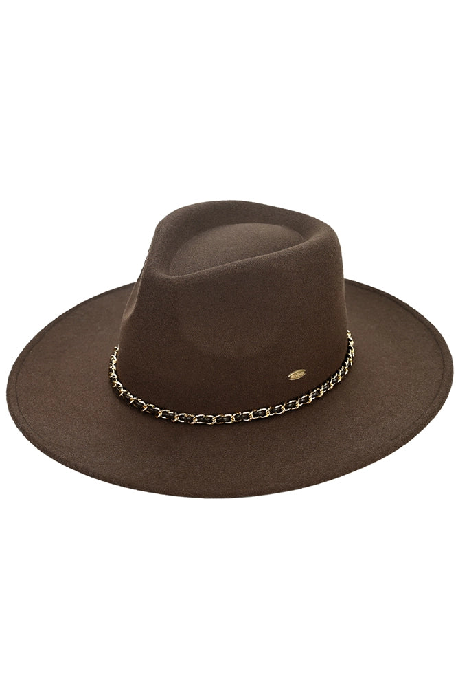 Chain Accent Fedora