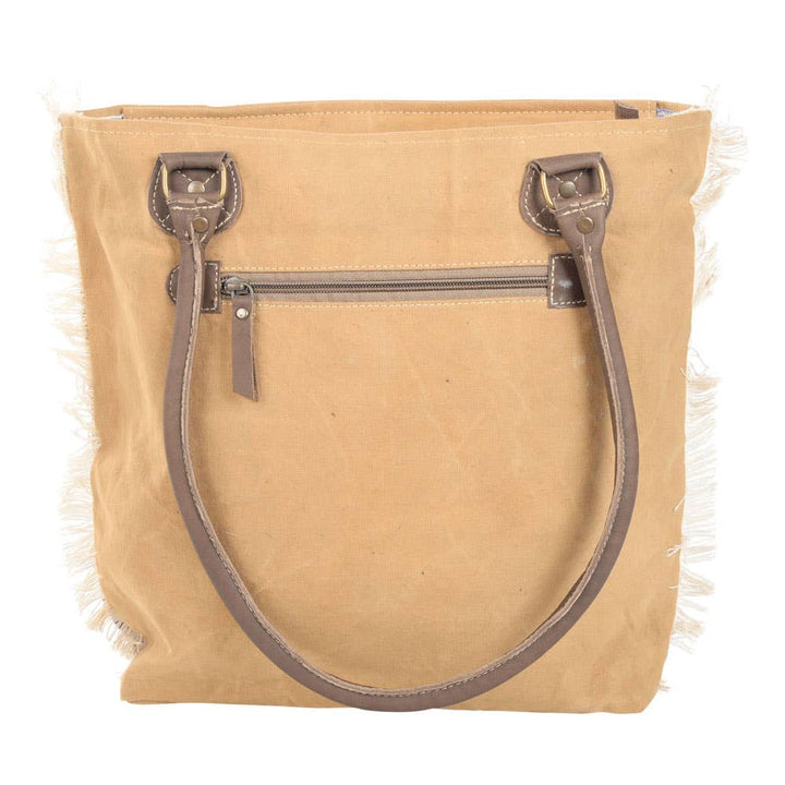 Repurposed Canvas Tote - Rescue Me