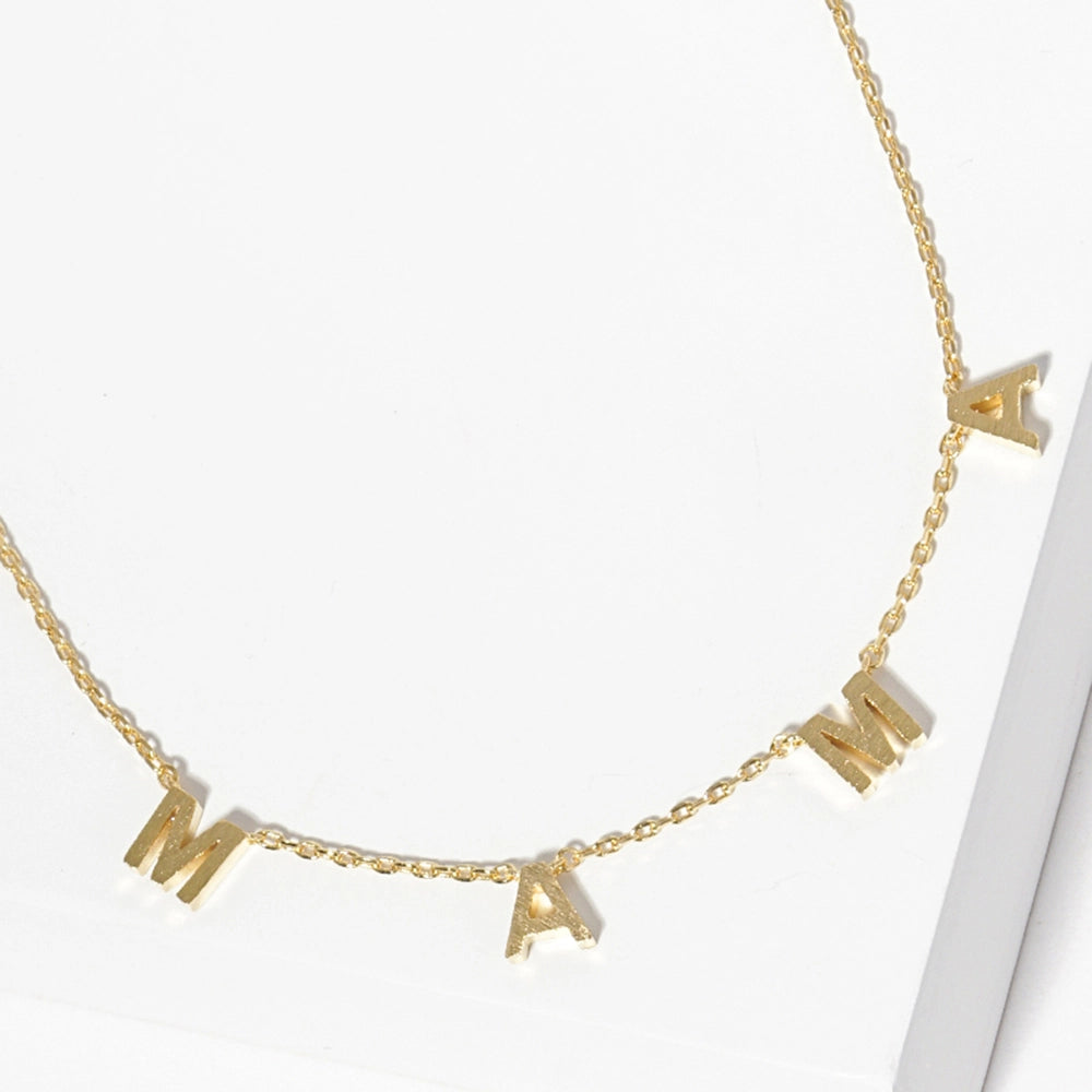 MAMA Station Necklace