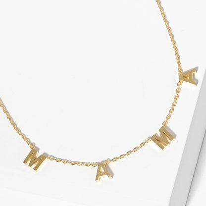 MAMA Station Necklace